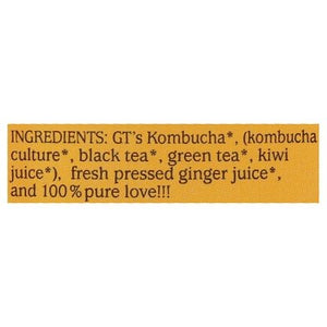 Gts Kombucha Gingerade Raw 12/16 OZ [UNFI #2273316] [ebt] T