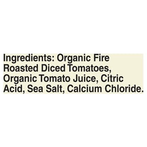Muir Glen Tomatoes Diced Fire Roasted 12/14.5 OZ [UNFI #106351] [ebt]