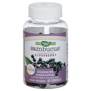 Natures Way Elderberry For Kids Gummies 1/60 CT [UNFI #2300473] T