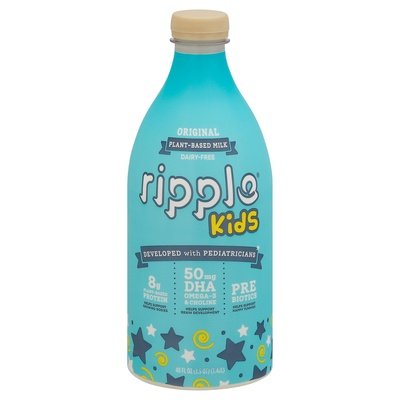 Ripple Foods Milk Plant-Based Dairy-Free Original Kids 6/48 OZ [UNFI #2668929] [ebt] T
