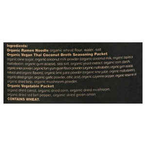 Oceans Halo Big Bowl Of Noodles Organic Vegan Thai Coconut 6/4.02 OZ [UNFI #2471076] [ebt]