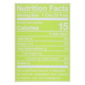 Poppi Prebiotic Soda Ginger Lime 12/12 OZ [UNFI #2674638] [ebt] T