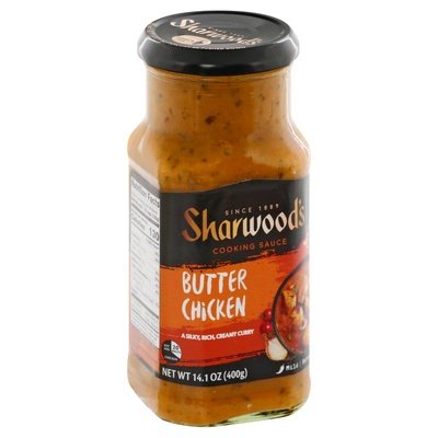 Sharwood Cooking Sauce Butter Chicken Mild 6/14.1 OZ [UNFI #908079] [ebt]