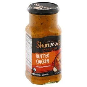Sharwood Cooking Sauce Butter Chicken Mild 6/14.1 OZ [UNFI #908079] [ebt]