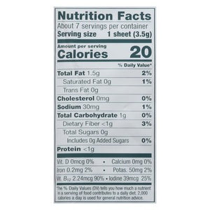 Gimme Seaweed Roasted Big Sheets 10/.92 OZ [UNFI #1559111] [ebt]