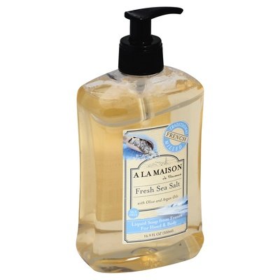 A La Maison Soap Liquid From France For Hand & Body Fresh Sea Salt 1/16.9 OZ [UNFI #1609858] T