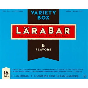 Larabar Fruit & Nut Bar Variety Box 4/16 CT [UNFI #2900686 ] [ebt]