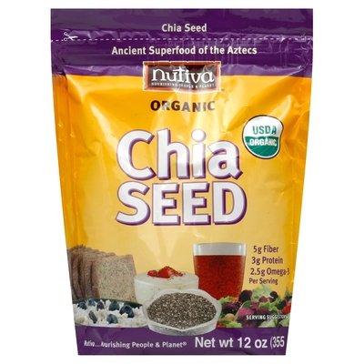 Nutiva Chia Seed 1/12 OZ [UNFI #1159086] [ebt]