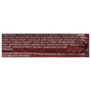 Aloha Protein Bars Organic Chocolate Chip Cookie Dough 12/1.98 OZ [UNFI #2538015] [ebt]