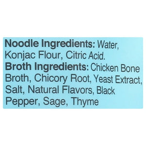 Miracle Noodle Noodle Soup Bone Broth Chicken 6/7.6 OZ [UNFI #2481034] [ebt]