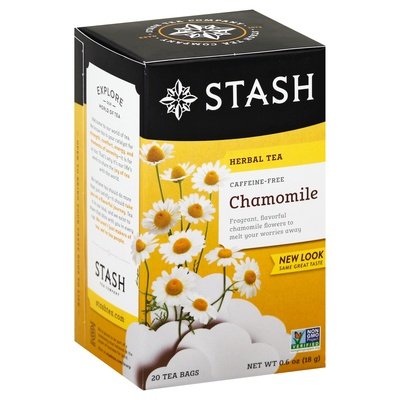 Stash Tea Herbal Tea Chamomile Caffeine Free Bags 6/20 BAG [UNFI #504852] [ebt]