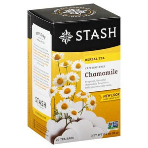 Stash Tea Herbal Tea Chamomile Caffeine Free Bags 6/20 BAG [UNFI #504852] [ebt]