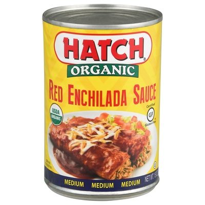 Hatch Chile Sauce Organic Red Enchilada Medium 12/15 OZ [UNFI #568899] [ebt]