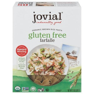 Jovial Farfalle Gluten Free 12/12 OZ [UNFI #1837475] [ebt]