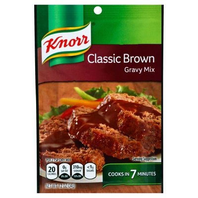 Knorr Gravy Mix Classic Brown 12/1.2 OZ [UNFI #100867] [ebt]