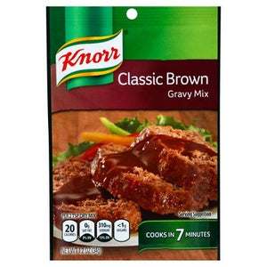 Knorr Gravy Mix Classic Brown 12/1.2 OZ [UNFI #100867] [ebt]