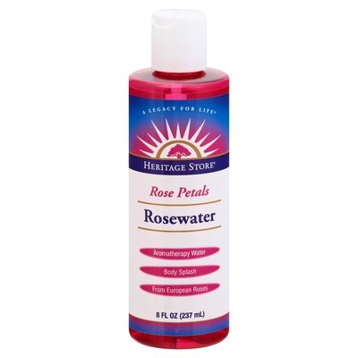 Heritage Store, Inc  Rosewater 1/8 OZ [UNFI #584904] T