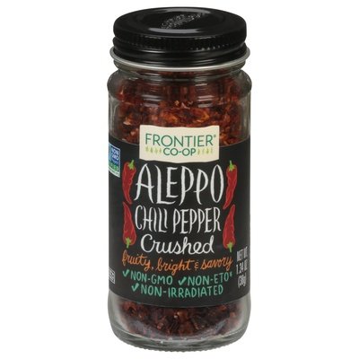 Frontier Nat Prod Co-Op Chili Pepper Aleppo Crushed 1/1.34 OZ [UNFI #2859395] [ebt]