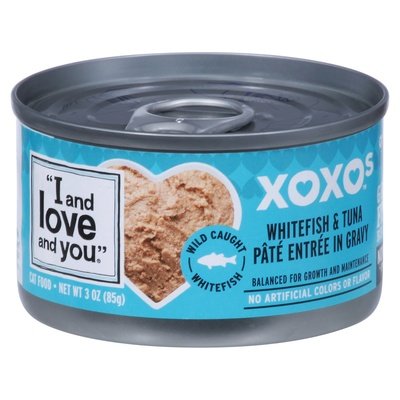 I And Love And You Cat Food Grain Free Recipe Whitefish & Tuna Pate Entree In Gravy 24/3 OZ [UNFI #02939296]