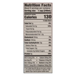 Horizon Milk Reduced Fat 2% Organic 6/64 OZ [UNFI #956516] [ebt] T