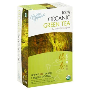 Prince Of Peace Green Tea 100% Organic Bags 1/100 BAG [UNFI #2994895] [ebt]