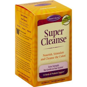 Natures Secret Super Cleanse Tablets 1/100 TAB [UNFI #944827] T