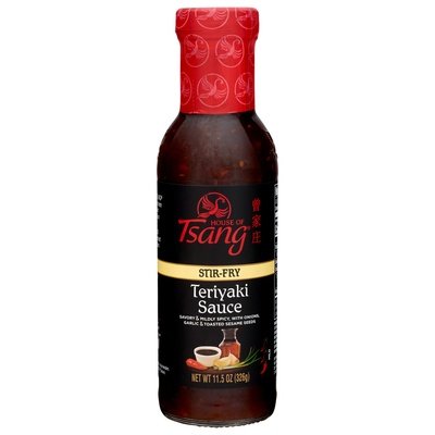 House Of Tsang Sauce Teriyaki Stir-Fry Mild 6/11.5 OZ [UNFI #989160] [ebt]