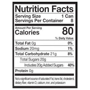 Q Drinks Ginger Beer Premium Spicy & Robust 8 Pack 3/8/7.5 OZ [UNFI #2801520] [ebt] T