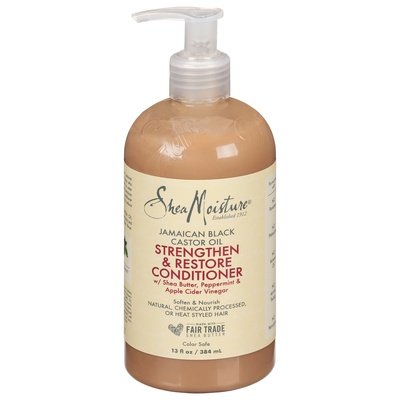Shea Moisture Conditioner Jamaican Black Castor Oil Strengthen & Restore 1/13 OZ [UNFI #2847804] T