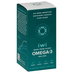 Iwi Omega-3 Softgels 1/30 SGEL [UNFI #2577062] T