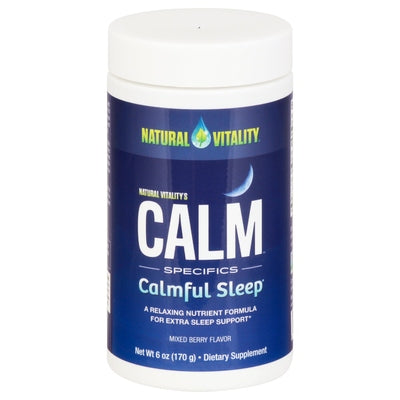 Natural Vitality Calmful Sleep Mixed Berry Flavor 1/6 OZ [UNFI #2340818] T