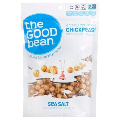 The Good Bean Chickpeas Sea Salt 6/6 OZ [UNFI #1511542] [ebt]