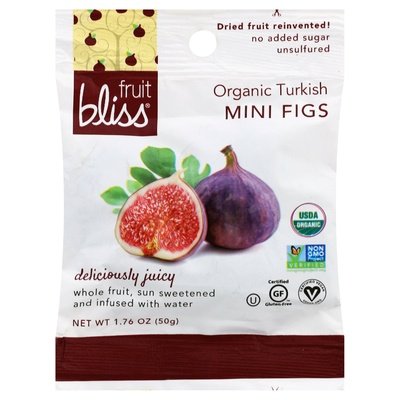 Fruit Bliss Figs Organic Turkish Mini 12/1.76 OZ [UNFI #1569227] [ebt]