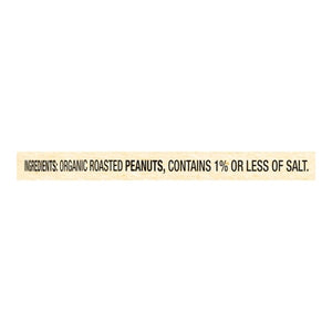 Santa Cruz Organic Peanut Butter Crunchy Dark Roasted 12/16 OZ [UNFI #3091287] [ebt]