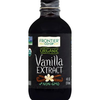 Frontier Nat Prod Co-Op Vanilla Extract Organic 1/4 OZ [UNFI #1528256] [ebt]