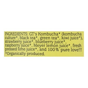 Gts Kombucha Raw Lemon Berry 6/48 OZ [UNFI #2909521] [ebt] T