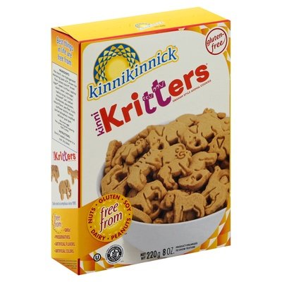 Kinnikinnick Foods Cookies Animal Graham Style 6/8 OZ [UNFI #241141] [ebt]