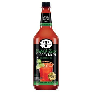 Mr & Mrs T Non-Alcoholic Mix Bloody Mary Bold & Spicy 6/33.8 OZ [UNFI #1440809] [ebt]