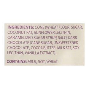 Muddy Bites Waffle Cone Snacks Dark Chocolate 12/2.33 OZ [UNFI #2887982] [ebt]