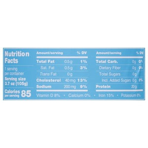 Tonnino Tuna Yellowfin Solid In Spring Water 12/4.94 OZ [UNFI #1732528] [ebt]