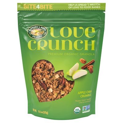 Natures Path Granola Organic Premium Apple Chia Crumble 6/11.5 OZ [UNFI #1085380] [ebt]