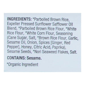 Lundberg Family Farms Rice Chips Seaweed Sesame 6/5.5 OZ [UNFI #3028966] [ebt]