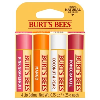 Burts Bees Lip Balms 4/4 CT [UNFI #2056299] T