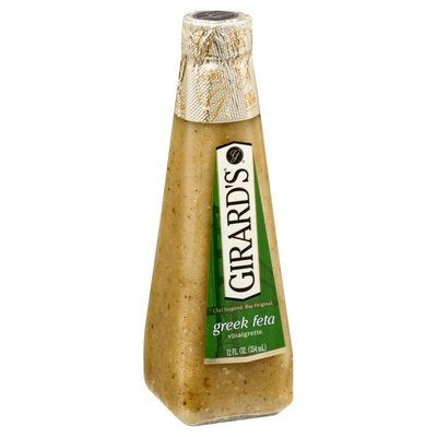 Girards Vinaigrette Greek Feta 6/12 OZ [UNFI #2407385] [ebt]
