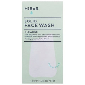 Hibar Face Wash Solid Cleanse 1/2 OZ [UNFI #2847416] T