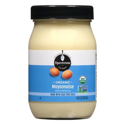 Spectrum Naturals Organic Mayonnaise 12/16 OZ [UNFI #965848] [ebt]