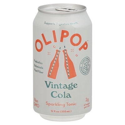 Olipop Sparkling Tonic Vintage Cola 12/12 OZ [UNFI #2424919] [ebt] T