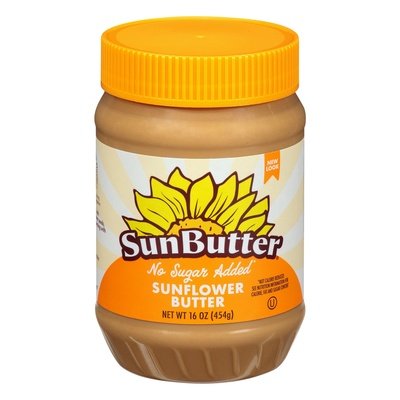 Sunbutter Sunflower Butter No Sugar Added 6/16 OZ [UNFI #1557800] [ebt]