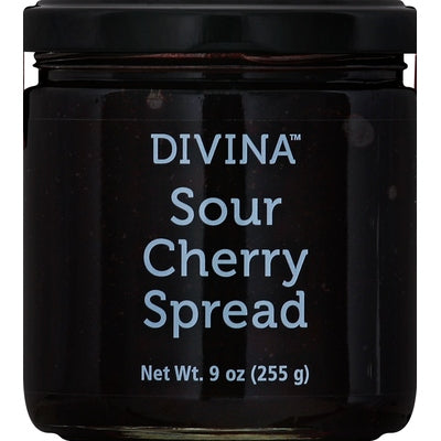 Divina Cherry Spread Sour 12/9 oz [UNFI #1965318 ] [ebt]