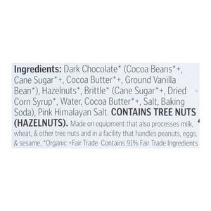 Theo Chocolate Dark Chocolate 55% Nutcracker Brittle 12/2.8 OZ [UNFI #2851434] [ebt] T